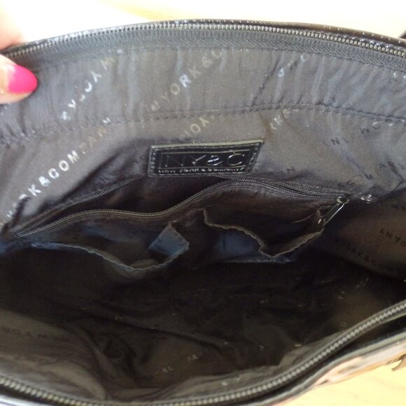 ALMOST NEW/NEVER WORN: Large Leopard Handbag/Tote | NY & Co | zip close - Picture 7 of 8